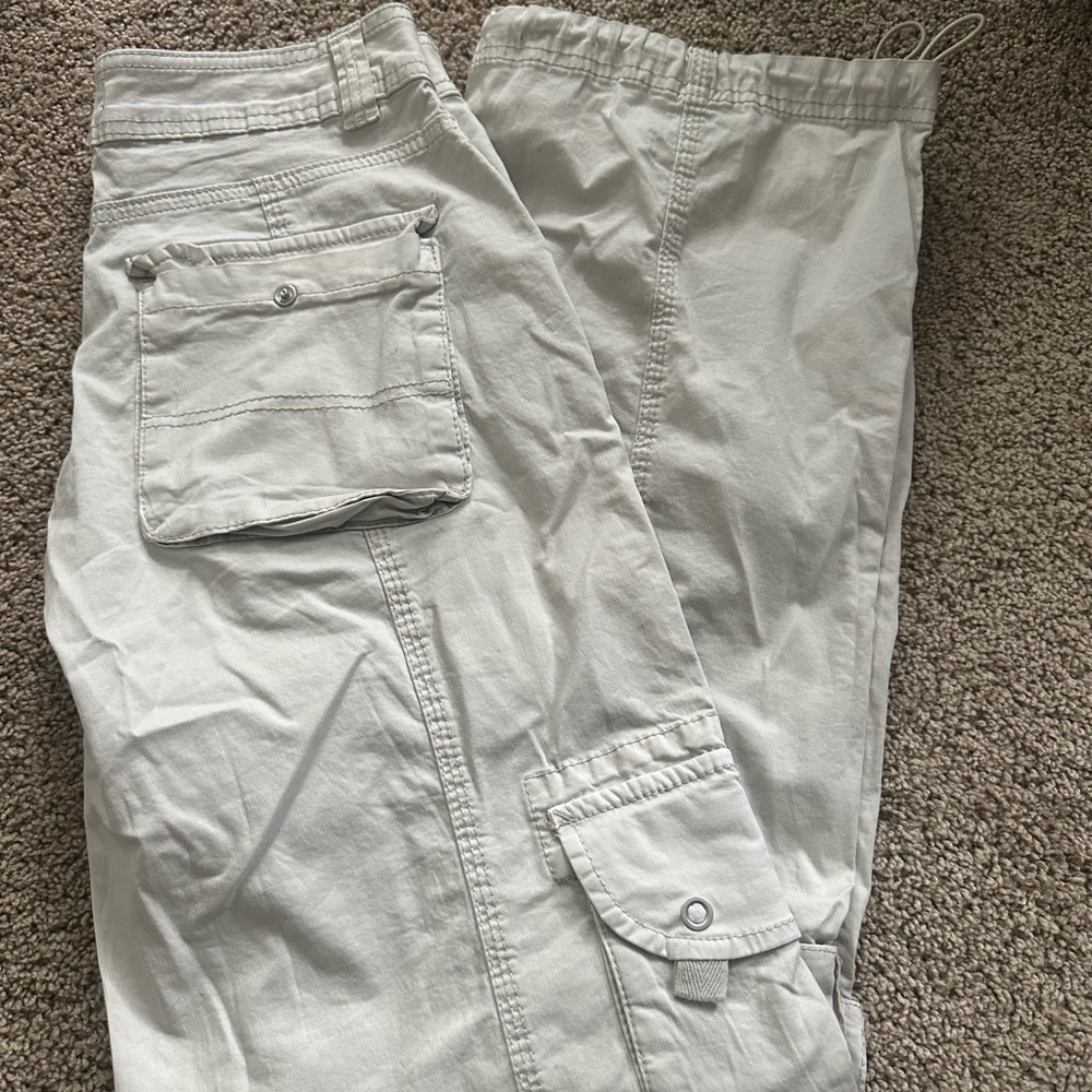Gray Cargo Pants
